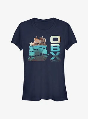 Outer Banks John B. Sunken Ship Girls T-Shirt