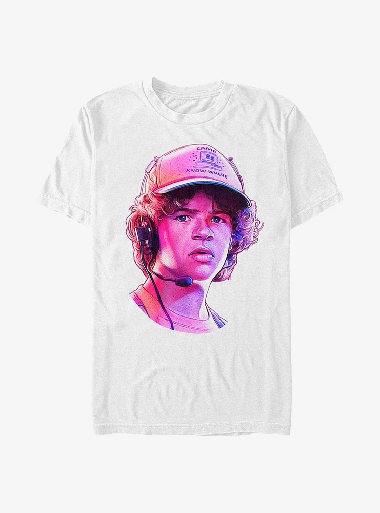 Stranger Things Dusty Neon Face T-Shirt