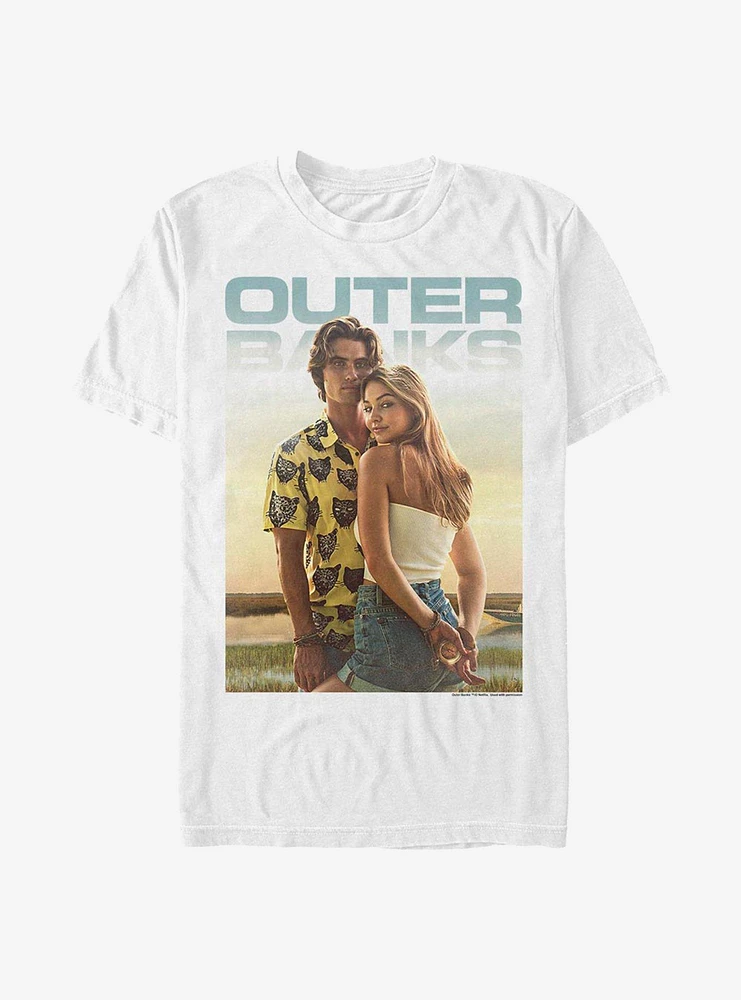 Outer Banks Poster Couple T-Shirt