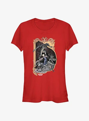 Stranger Things DND Girls T-Shirt