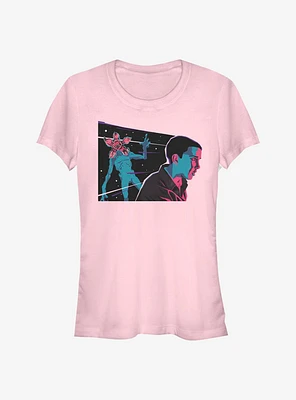 Stranger Things Neon Eleven Girls T-Shirt