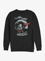 Marvel Morbius Friendly Vampire Crew Sweatshirt