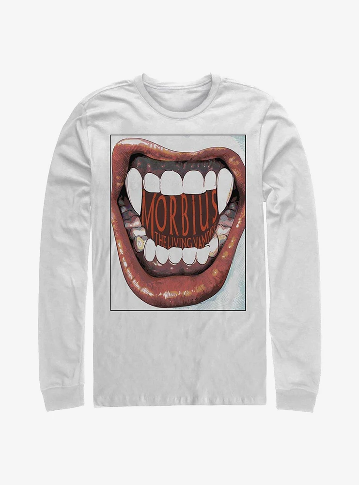 Marvel Morbius Teeth Long-Sleeve T-Shirt