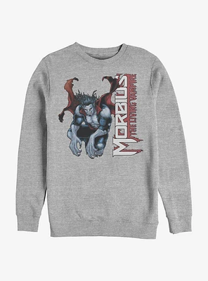 Marvel Morbius Hero Shot Crew Sweatshirt