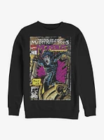 Marvel Morbius Comic Cover Crew Sweatshirt