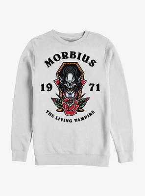 Marvel Morbius Deadly 1971 Vampire Crew Sweatshirt
