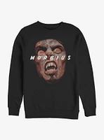 Marvel Morbius Deadly Face Crew Sweatshirt