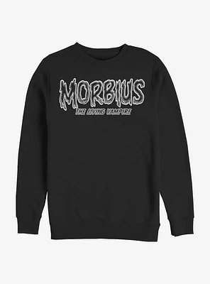 Marvel Morbius Monster Crew Sweatshirt