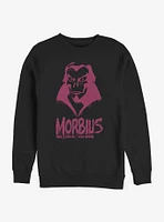 Marvel Morbius Paint Crew Sweatshirt