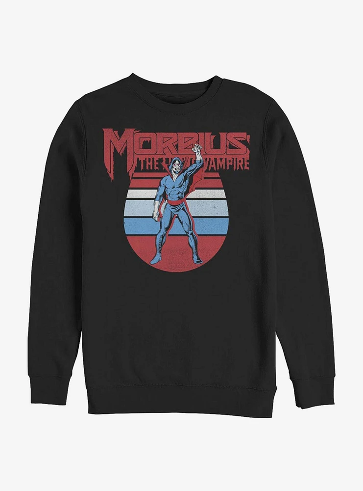 Marvel Morbius Retro Crew Sweatshirt