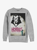 Marvel Morbius Spray Paint Cover Crew Sweatshirt