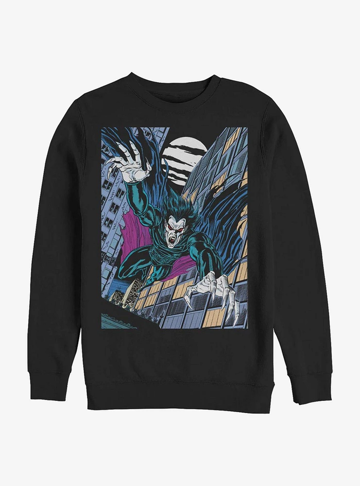 Marvel Morbius Vampire Flight Crew Sweatshirt