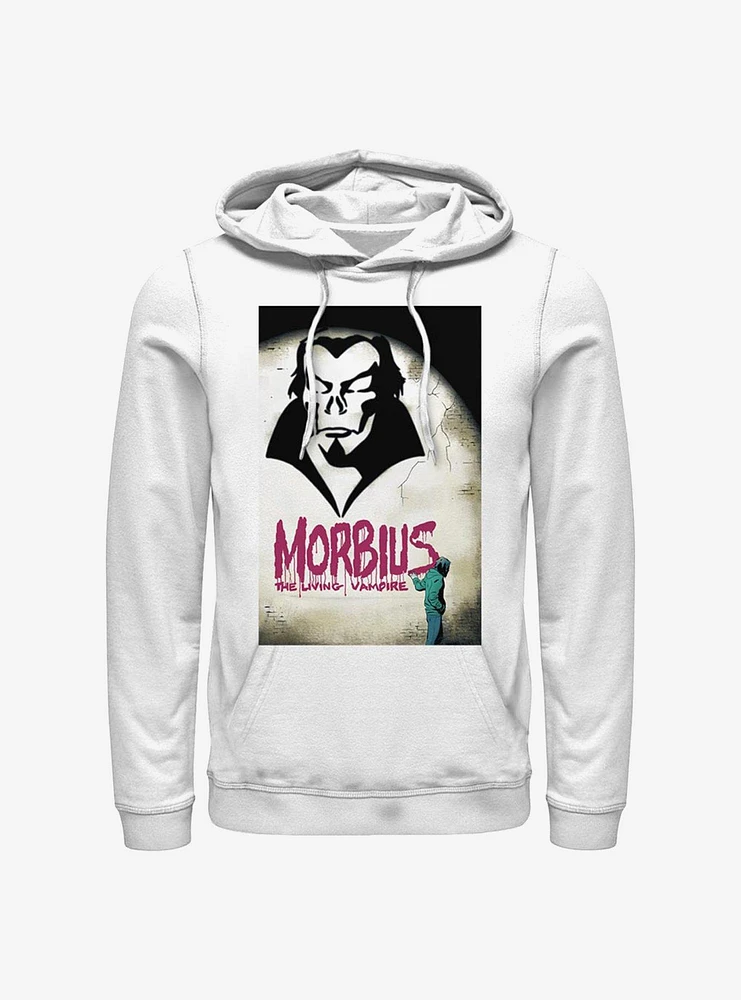 Marvel Morbius Spray Paint Cover Hoodie