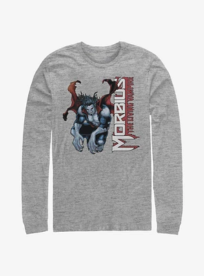 Marvel Morbius Hero Shot Long-Sleeve T-Shirt