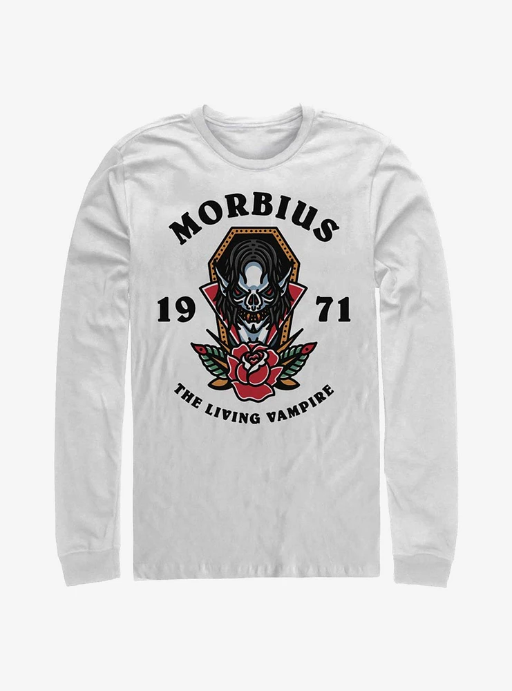 Marvel Morbius Deadly 1971 Vampire Long-Sleeve T-Shirt