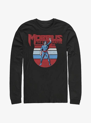 Marvel Morbius Retro Long-Sleeve T-Shirt
