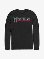 Marvel Morbius Vampire Fill Title Long-Sleeve T-Shirt