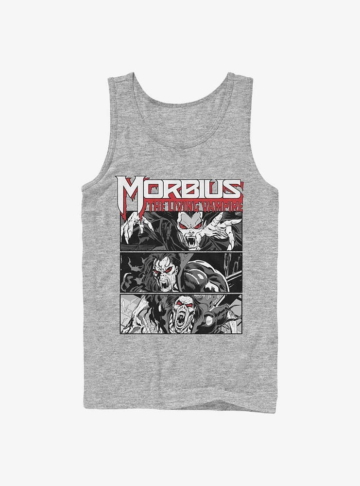 Marvel Morbius The Living Vampire Panels Tank