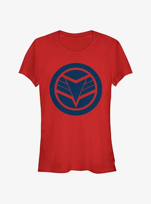Marvel The Falcon And Winter Soldier Shield Girls T-Shirt