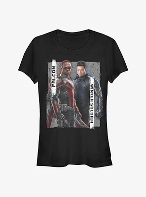 Marvel The Falcon And Winter Soldier New Team Girls T-Shirt