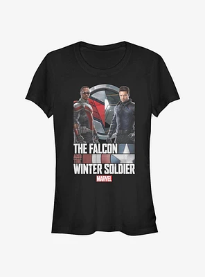 Marvel The Falcon And Winter Soldier Photo Real Girls T-Shirt