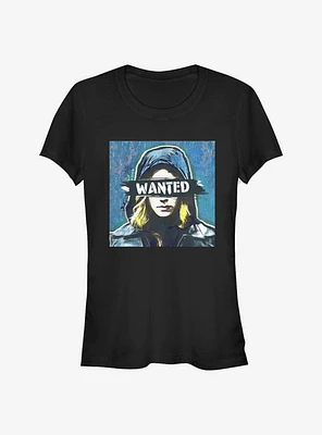 Marvel The Falcon And Winter Soldier Sharon Carter Wanted Girls T-Shirt