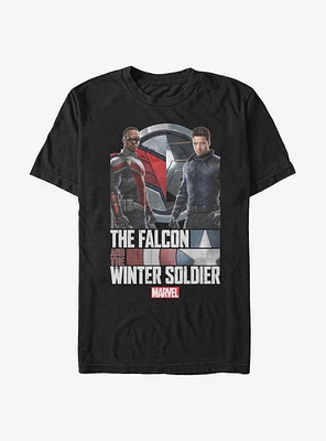 Marvel The Falcon And Winter Soldier Photo Real T-Shirt