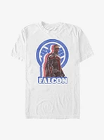 Marvel The Falcon And Winter Soldier Shadow Outline T-Shirt