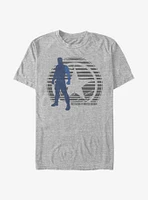 Marvel The Falcon And Winter Soldier Lockup T-Shirt