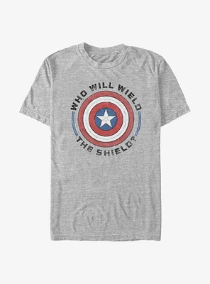 Marvel The Falcon And Winter Soldier Who Will Wield T-Shirt