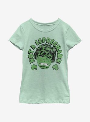 Marvel Hulk Not A Leprechaun Youth Girls T-Shirt