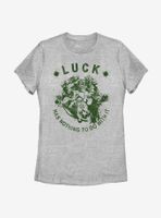 Marvel Avengers No Luck Just Skill Womens T-Shirt