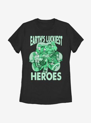 Marvel Avengers Luck Of The Hero Womens T-Shirt