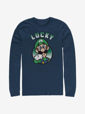 Nintendo Super Mario Lucky Luigi Long-Sleeve T-Shirt