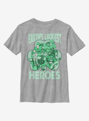 Marvel Avengers Luck Of The Hero Youth T-Shirt