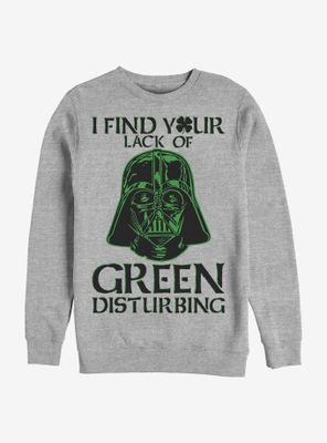 Star Wars Vader Lack Of Green Sweatshirt