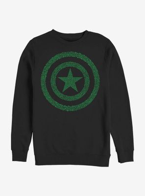 Marvel Captain America Clover Shield Sweatshirt