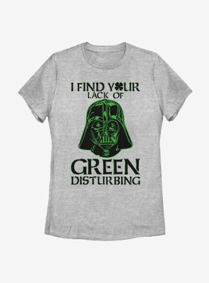 Star Wars Vader Lack Of Green Womens T-Shirt