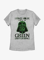 Star Wars Vader Lack Of Green Womens T-Shirt