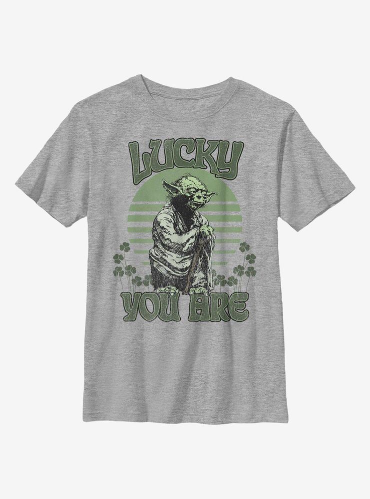 Star Wars Lucky Is Yoda Youth T-Shirt