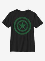 Marvel Captain America Clover Shield Youth T-Shirt