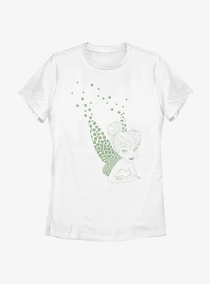 Disney Tinker Bell Tink Clovers Womens T-Shirt