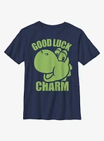 Nintendo Super Mario Yoshi Good Luck Charm Youth T-Shirt