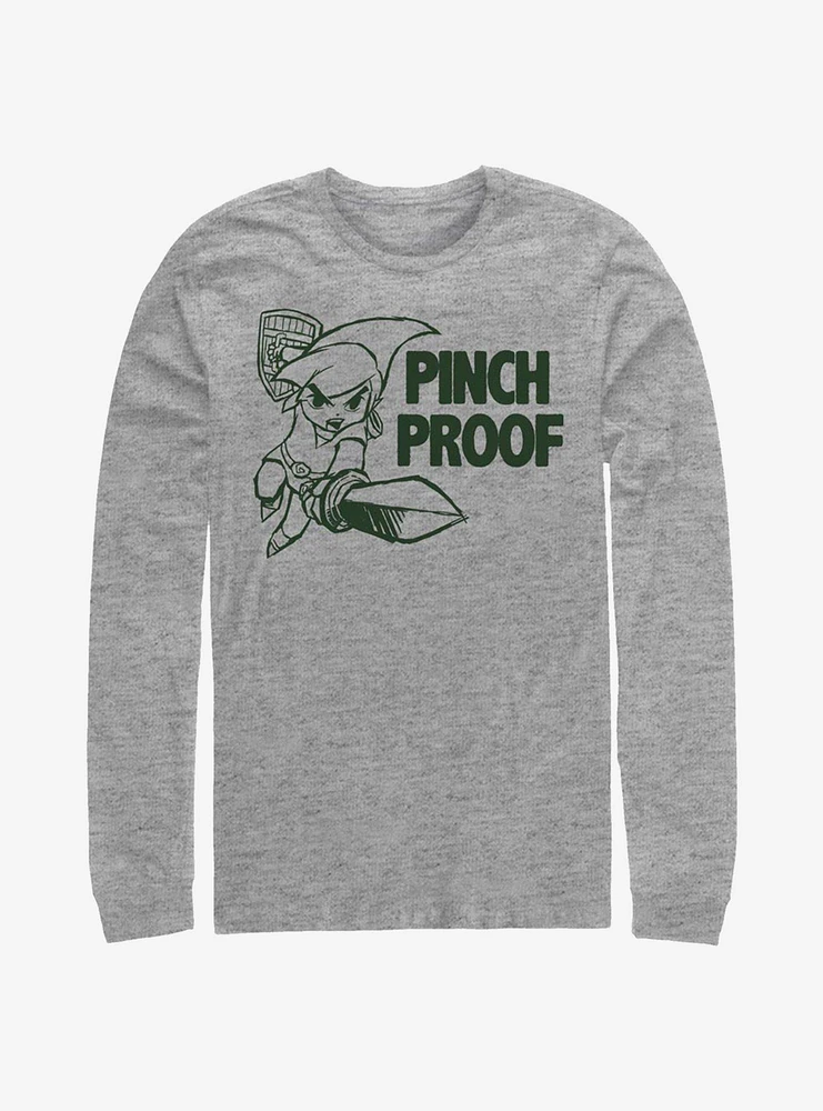Nintendo The Legend Of Zelda Link Pinch Proof Long-Sleeve T-Shirt