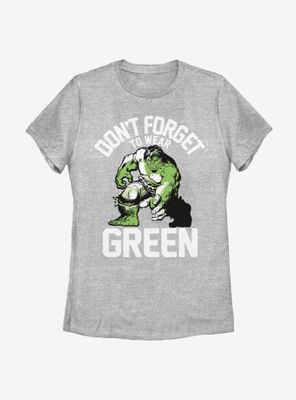 Marvel Hulk Wear Green Womens T-Shirt