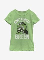 Marvel Hulk Wear Green Youth Girls T-Shirt