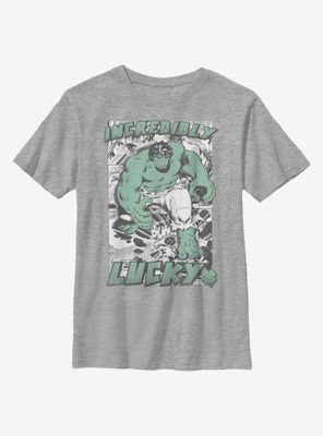Marvel Hulk Incredibly Lucky Youth T-Shirt