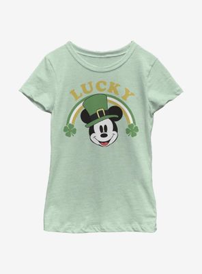 Disney Mickey Mouse Lucky Youth Girls T-Shirt