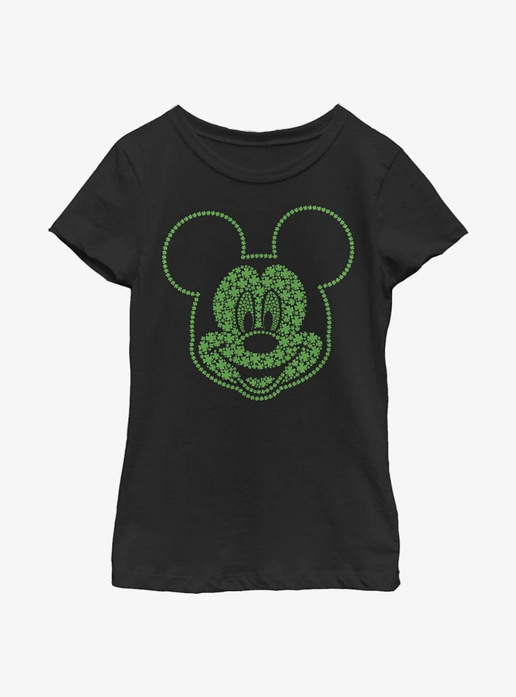 Disney Mickey Mouse Clovers Youth Girls T-Shirt