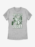 Marvel Spider-Man Amazingly Lucky Womens T-Shirt